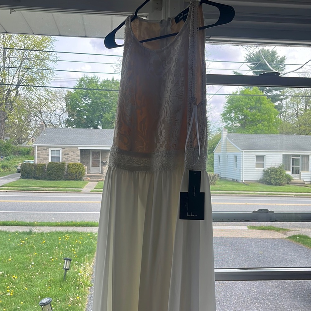 White Lace Dress